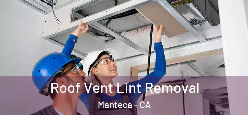 Roof Vent Lint Removal Manteca - CA